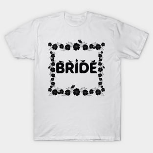 Gothic Bride Design T-Shirt